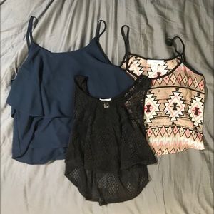 Crop Top Lot of 3